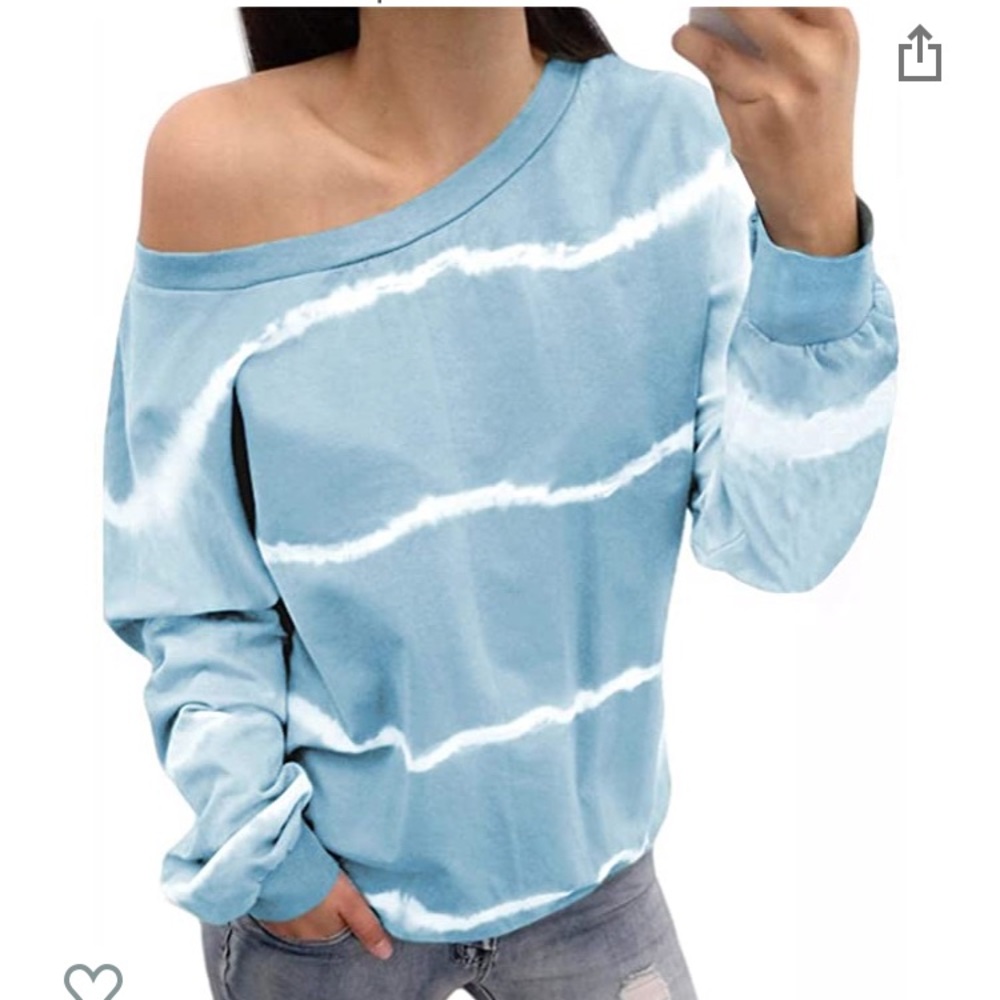 Off shoulder sweater